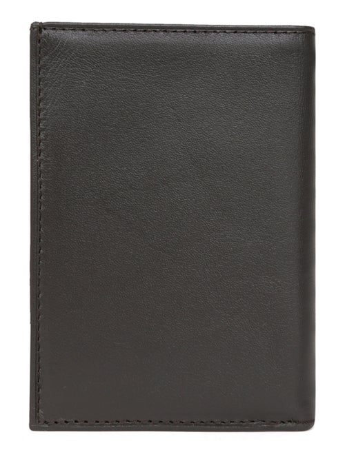Portefeuille européen  1 volet  Cuir SOFT - Kiabi