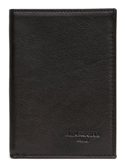 Portefeuille européen  1 volet  Cuir SOFT - Kiabi
