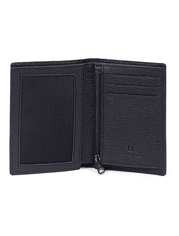 Portefeuille européen 1 volet stop rfid cuir dandy hexagona