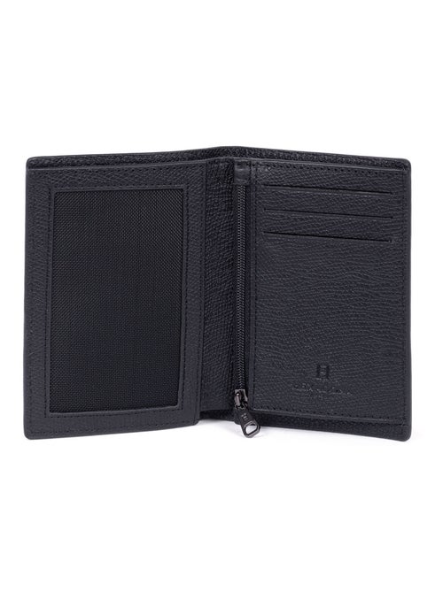 Portefeuille européen  1 volet  stop rfid  cuir dandy hexagona - Kiabi