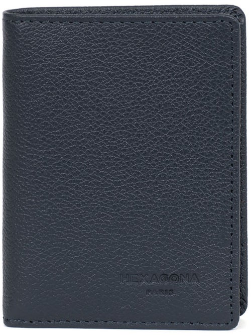 Portefeuille européen  1 volet  Stop RFID  Cuir de vachette CONFORT - Kiabi