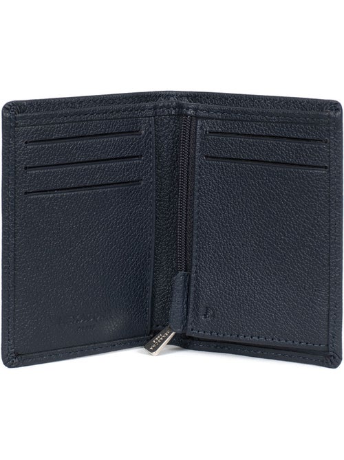 Portefeuille européen  1 volet  Stop RFID  Cuir de vachette CONFORT - Kiabi