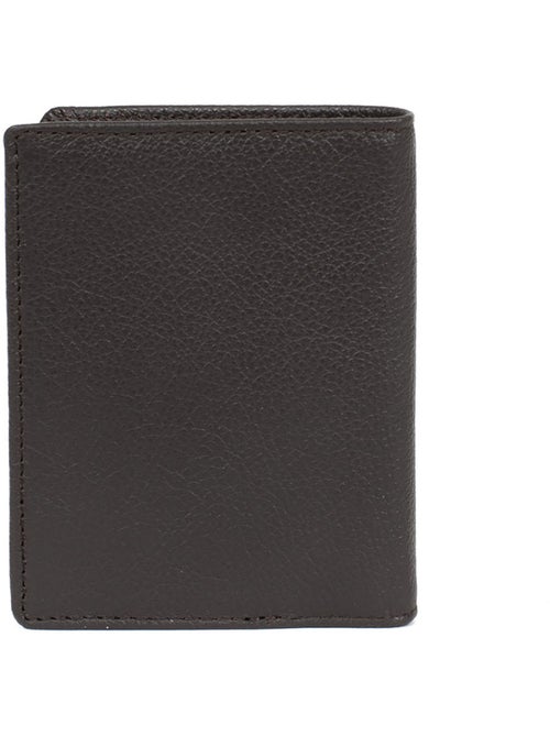 Portefeuille européen  1 volet  Stop RFID  Cuir de vachette CONFORT - Kiabi