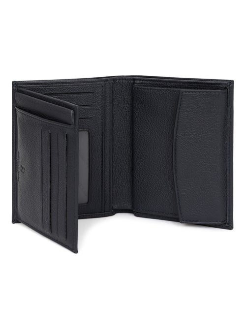 Portefeuille européen  2 volets  Cuir CONFORT - Kiabi