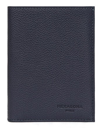 Portefeuille européen 2 volets cuir confort hexagona
