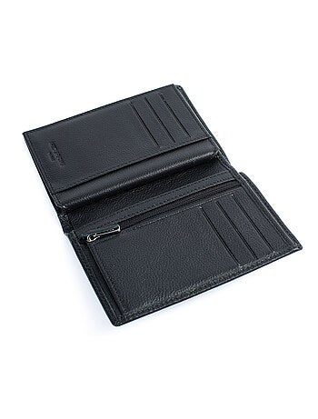 Portefeuille européen 2 volets cuir confort hexagona