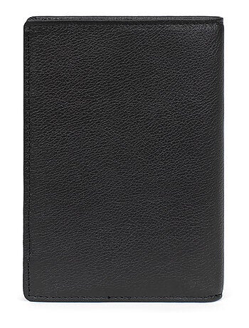 Portefeuille européen 2 volets cuir confort hexagona