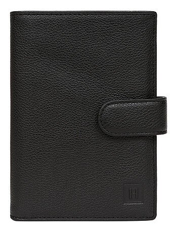 Portefeuille européen 2 volets cuir confort hexagona