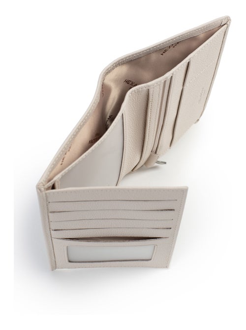 Portefeuille européen  2 volets  Cuir CONFORT - Kiabi