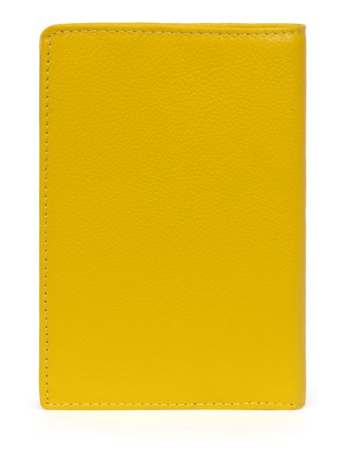Portefeuille européen  2 volets  Cuir CONFORT - Kiabi