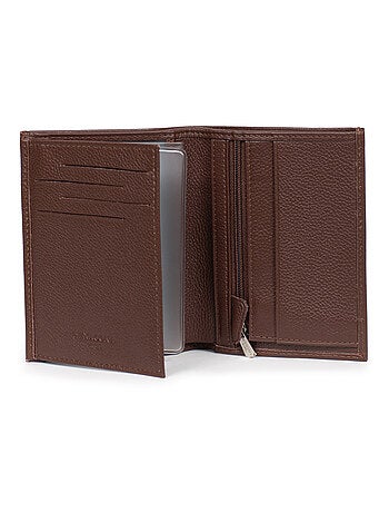 Portefeuille européen 2 volets Cuir CONFORT