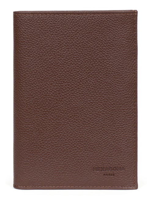 Portefeuille européen  2 volets  Cuir CONFORT - Kiabi