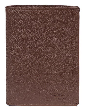 Portefeuille européen 2 volets Cuir CONFORT