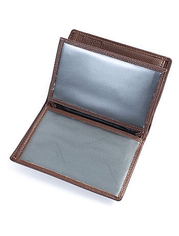 Portefeuille européen 2 volets Cuir CONFORT