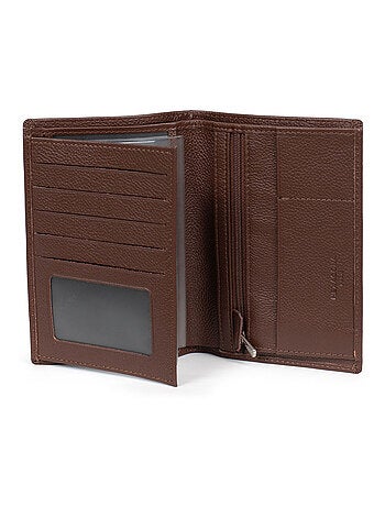 Portefeuille européen 2 volets Cuir CONFORT