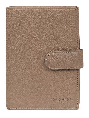 Portefeuille européen 2 volets cuir confort