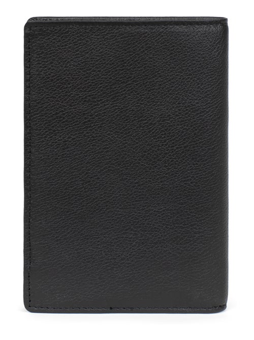 Portefeuille européen  2 volets  Cuir CONFORT - Kiabi