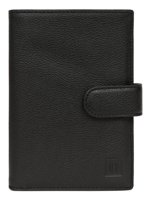 Portefeuille européen  2 volets  Cuir CONFORT - Kiabi