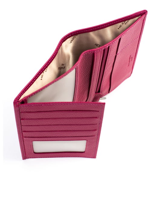 Portefeuille européen  2 volets  Cuir CONFORT - Kiabi