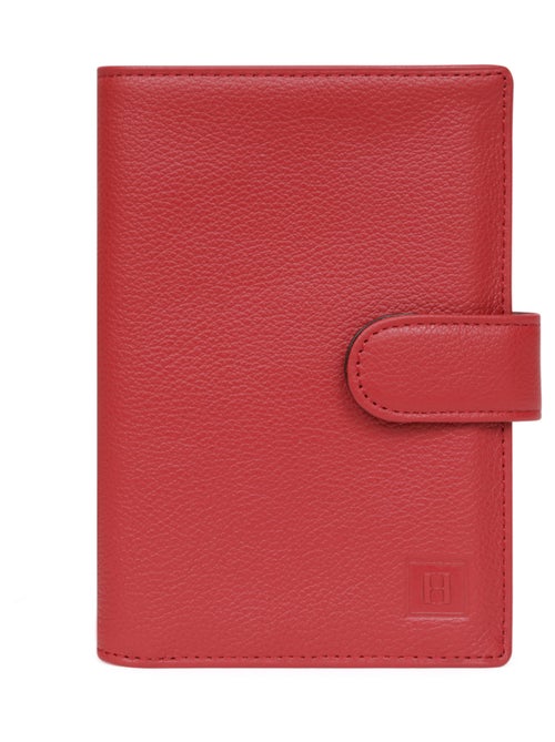 Portefeuille européen  2 volets  Cuir CONFORT - Kiabi