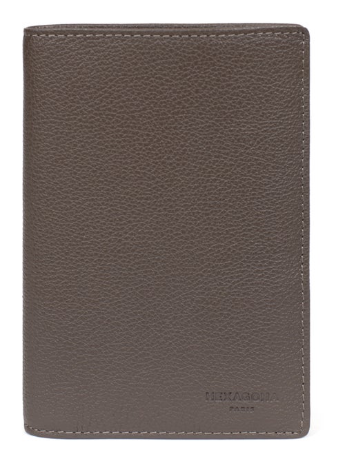 Portefeuille européen  2 volets  Cuir CONFORT - Kiabi