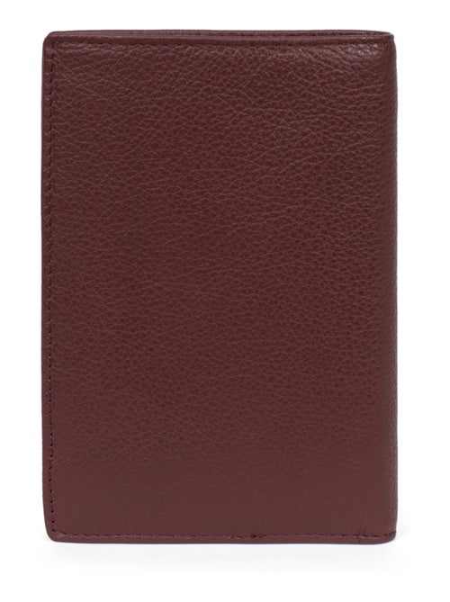 Portefeuille européen  2 volets  Cuir CONFORT - Kiabi