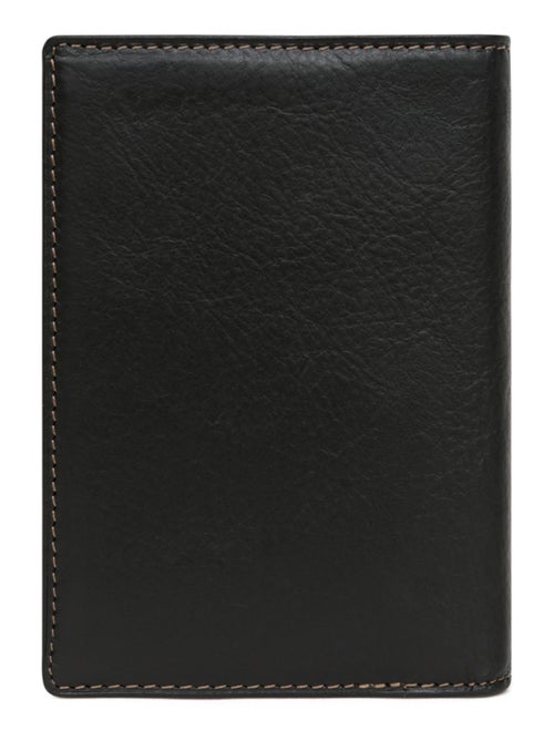 Portefeuille européen  2 volets  Cuir FÉLIN - Kiabi