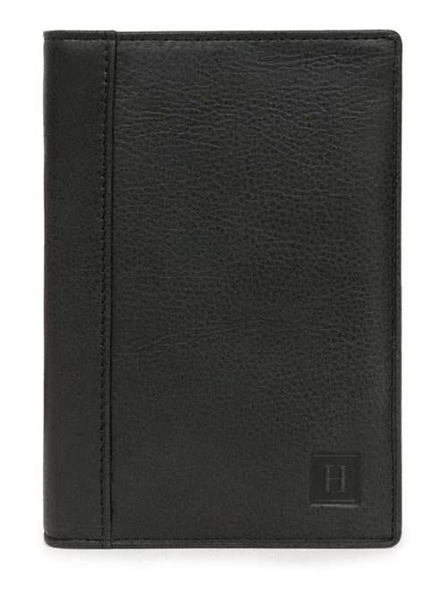 Portefeuille européen  2 volets  cuir instinct hexagona - Kiabi