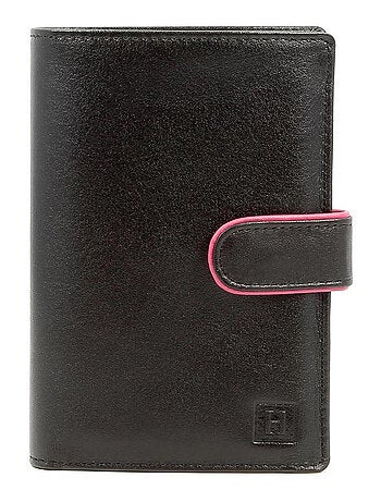 Portefeuille européen 2 volets Cuir MULTICO