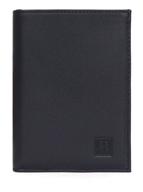 Portefeuille européen  2 volets  Cuir SOFT - Kiabi