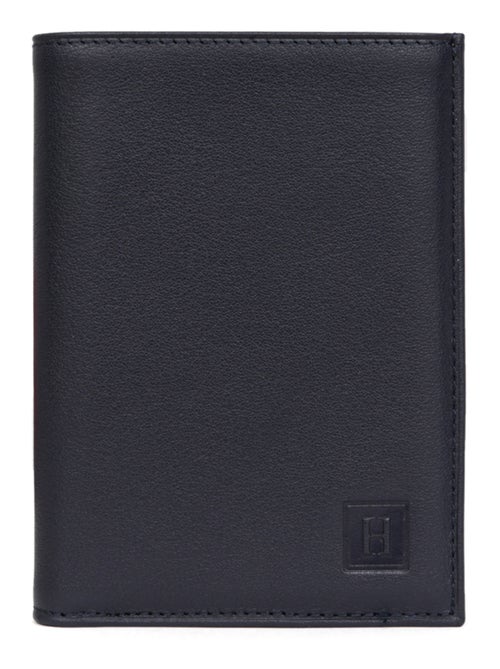 Portefeuille européen  2 volets  Cuir SOFT - Kiabi