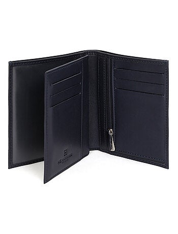 Portefeuille européen 2 volets cuir soft hexagona