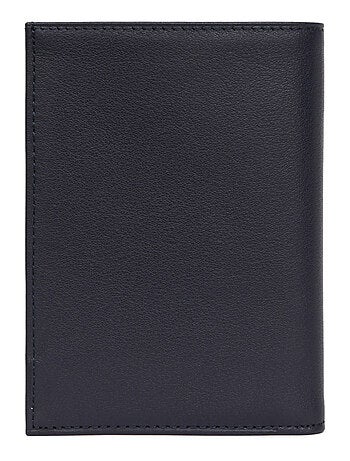 Portefeuille européen 2 volets cuir soft hexagona