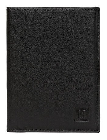 Portefeuille européen 2 volets cuir soft hexagona