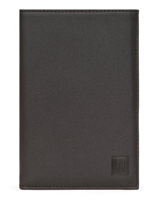 Portefeuille européen  2 volets  Cuir SOFT - Kiabi