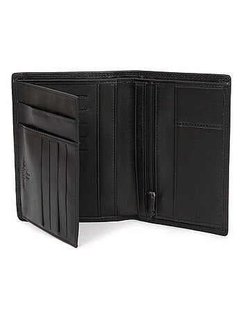 Portefeuille européen 2 volets Stop RFID Cuir SENSATION