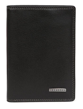 Portefeuille européen 2 volets Stop RFID Cuir SENSATION