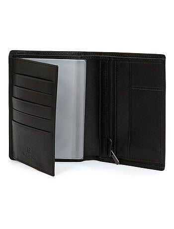 Portefeuille européen 2 volets Stop RFID Cuir SENSATION