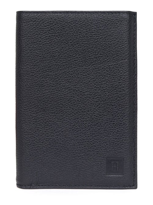Portefeuille européen  3 volets  Cuir CONFORT - Kiabi