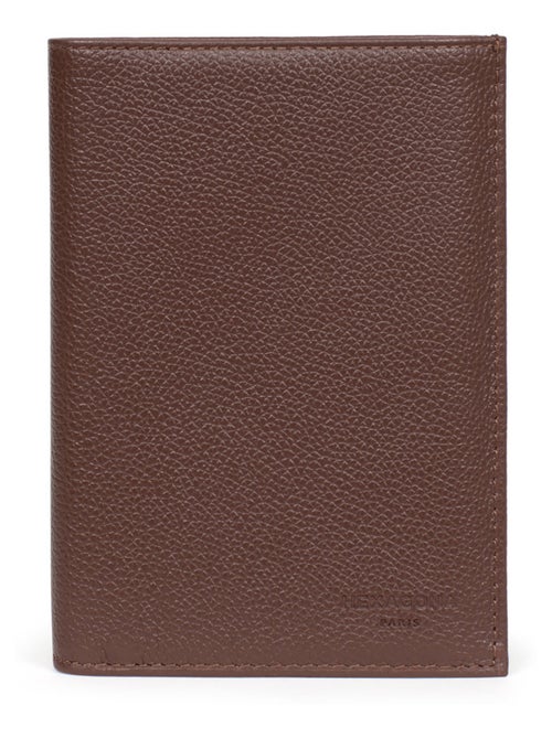 Portefeuille européen  3 volets  Cuir CONFORT - Kiabi