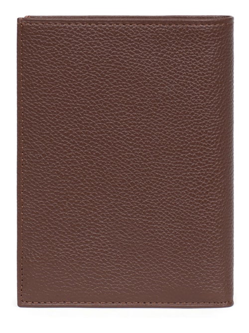 Portefeuille européen  3 volets  Cuir CONFORT - Kiabi
