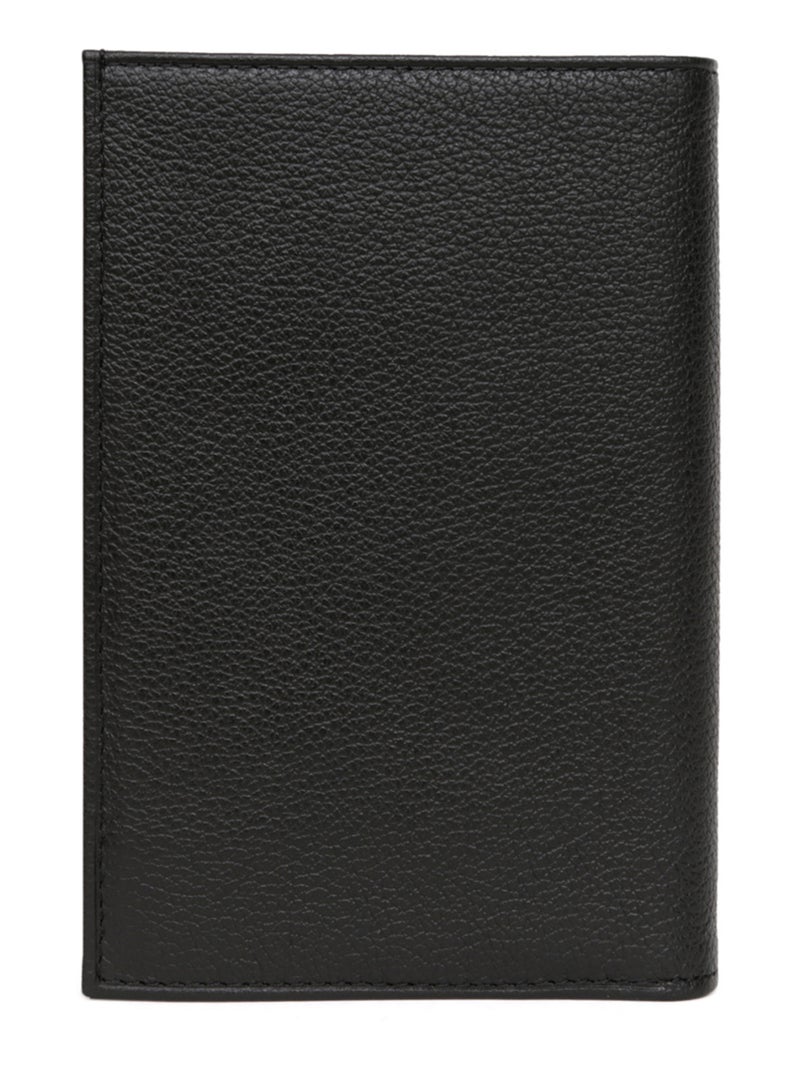 Portefeuille européen  3 volets  Cuir CONFORT Noir - Kiabi