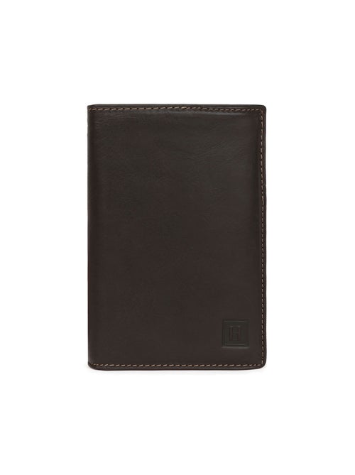 Portefeuille européen  3 volets  Cuir FÉLIN - Kiabi