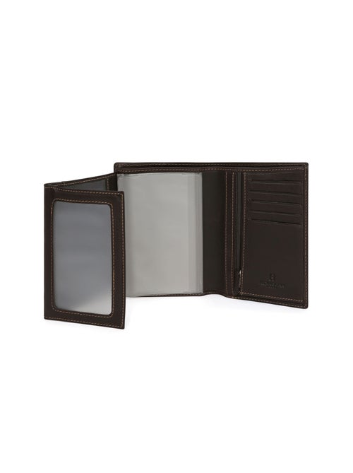 Portefeuille européen  3 volets  Cuir FÉLIN - Kiabi