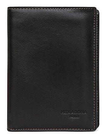 Portefeuille européen 3 volets Cuir FÉLIN