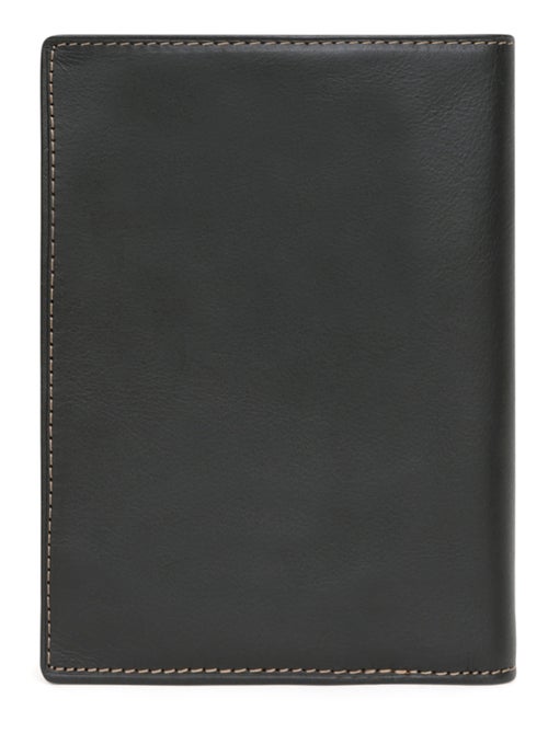 Portefeuille européen  3 volets  Cuir FÉLIN - Kiabi