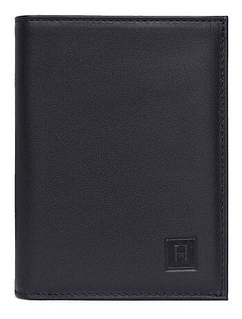 Portefeuille européen 3 volets cuir soft hexagona