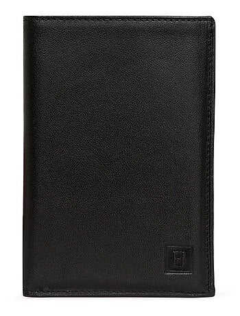 Portefeuille européen 3 volets cuir soft hexagona
