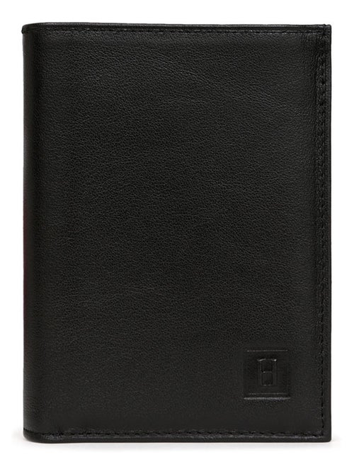Portefeuille européen  3 volets  cuir soft hexagona - Kiabi