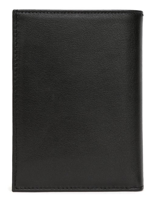 Portefeuille européen  3 volets  cuir soft hexagona - Kiabi